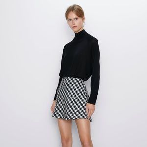 Zara Tweed Mini Skirt